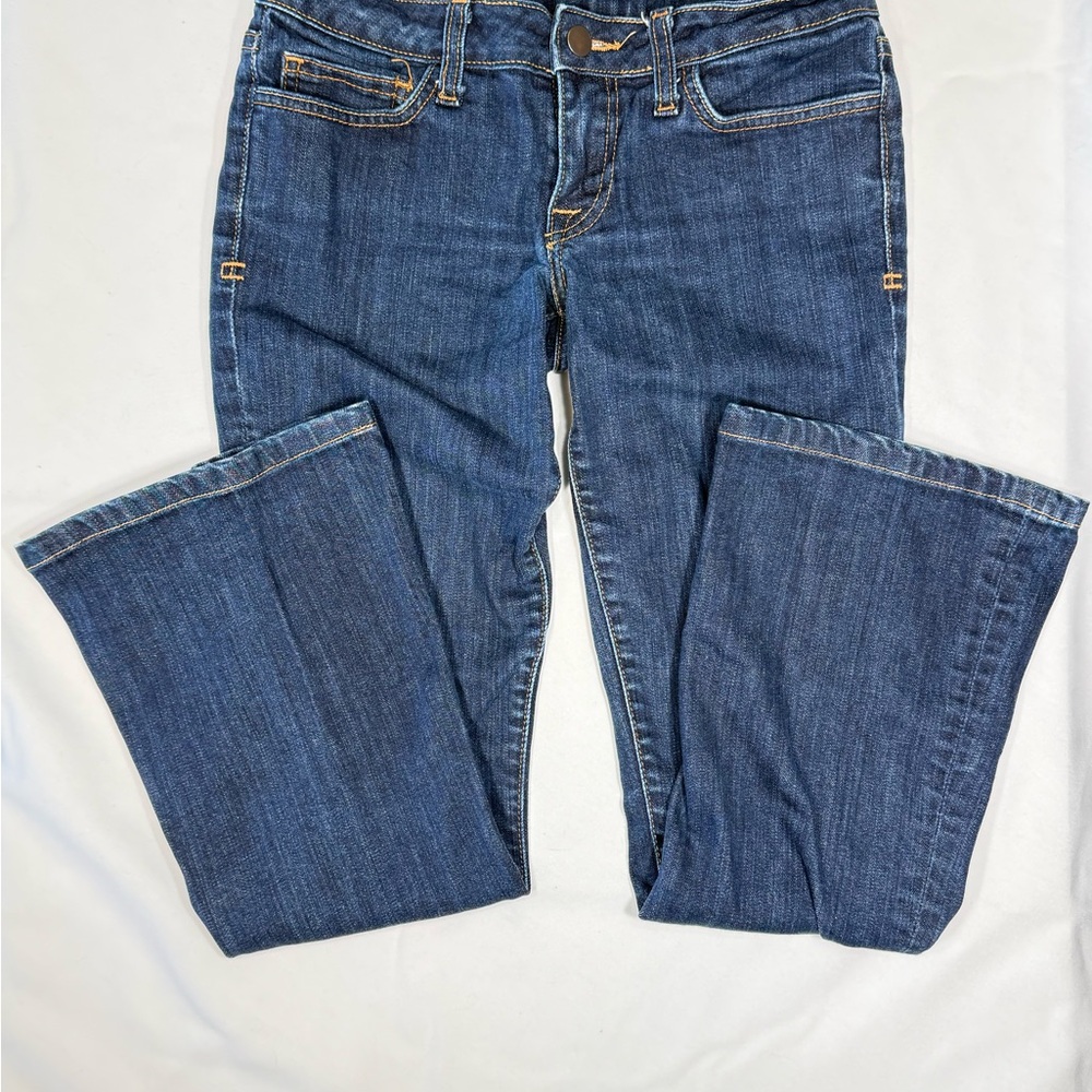 People's Liberation Dark Blue Flare Jeans | size 26